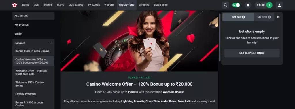 Casino Welcome Offers