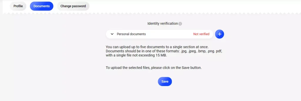 Identity Verification at Slottica